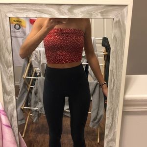 Red tub top